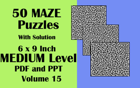 50 Maze Puzzles: A Versatile Puzzle Collection