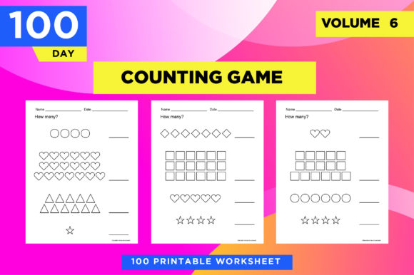 Counting Book - How Many Shapes: A Fun and Educational Tool for Your Child's Development