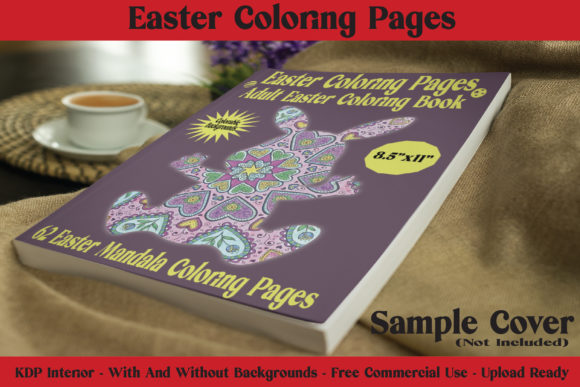 Easter Coloring Pages - Creative KDP Interior