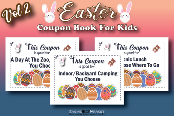 Easter Coupon Book for Kids Vol 2: Fun Guaranteed