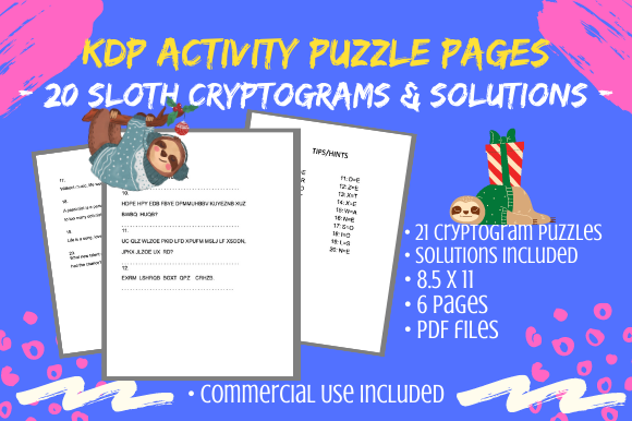 Explore the Unique World of 21 Sloth Facts Adult Cryptograms Puzzles