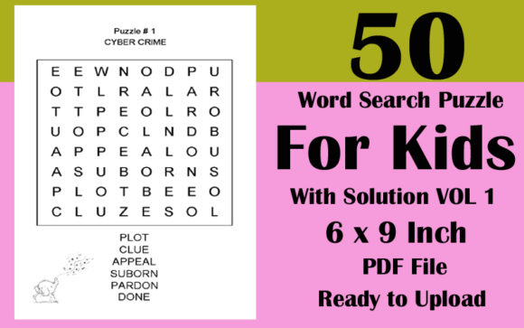 Exploring the Fun and Educational Value of 50 Kids Word Search Puzzles