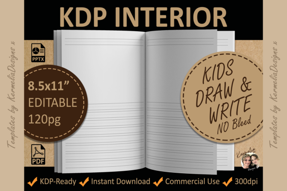 Mastering the 8.5x11 Primary Story Interior Template for Your KDP Projects