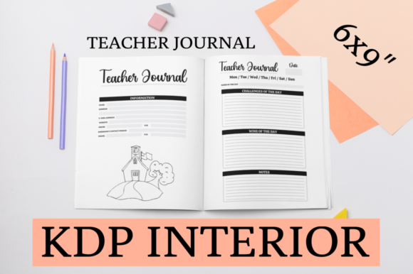 Teacher Journal KDP Interior: A Versatile Resource for Your Publishing Needs